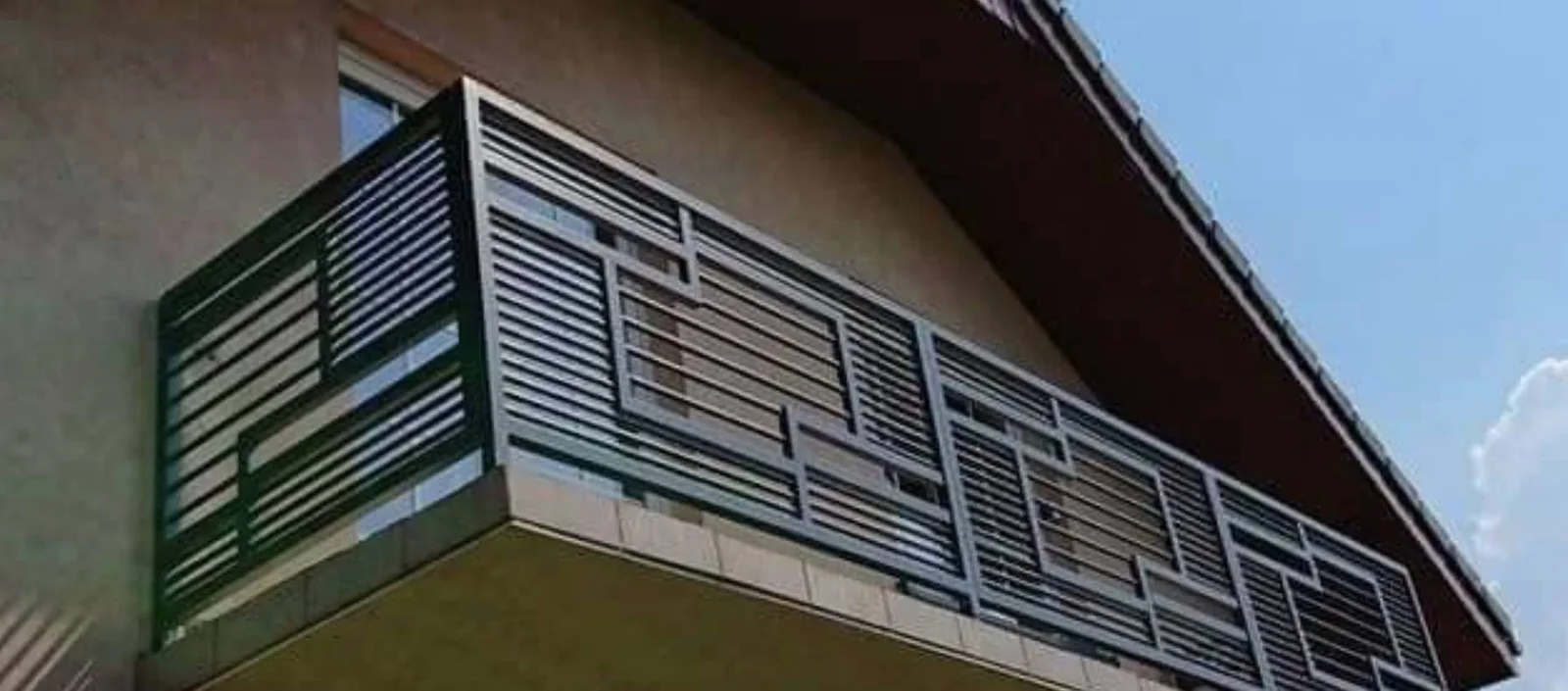 Balustradă metalică — model de referință BL357