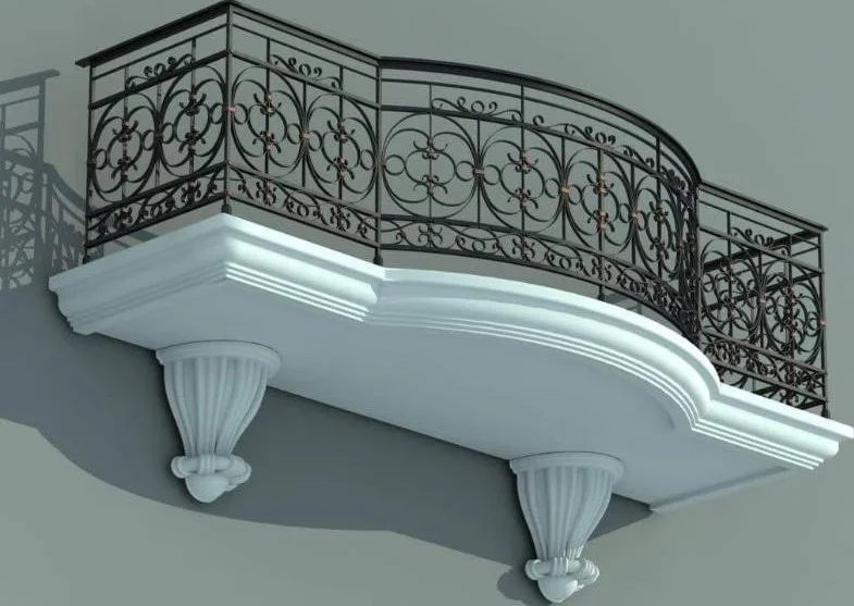 Schiță de balustradă — model de referință BL363