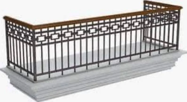 Schiță de balustradă — model de referință BL364