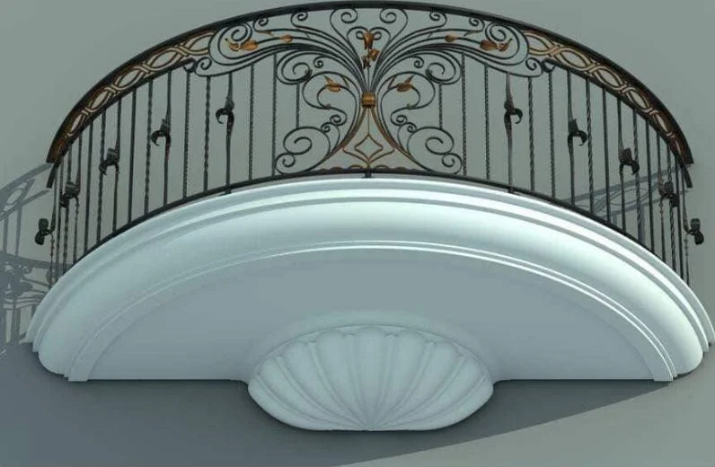 Schiță de balustradă — model de referință BL365