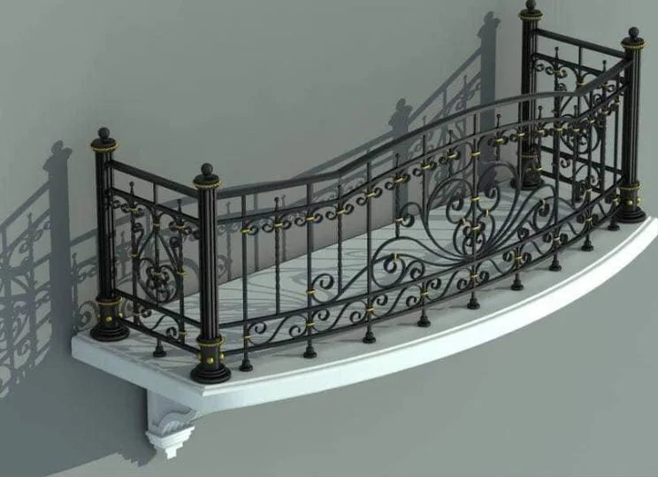 Schiță de balustradă — model de referință BL368