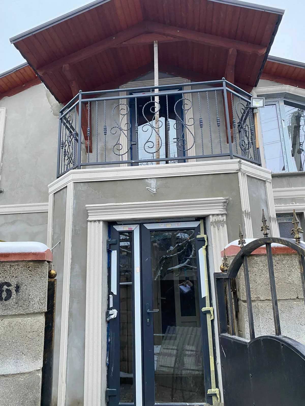Balustradă metalică — model de referință BL395