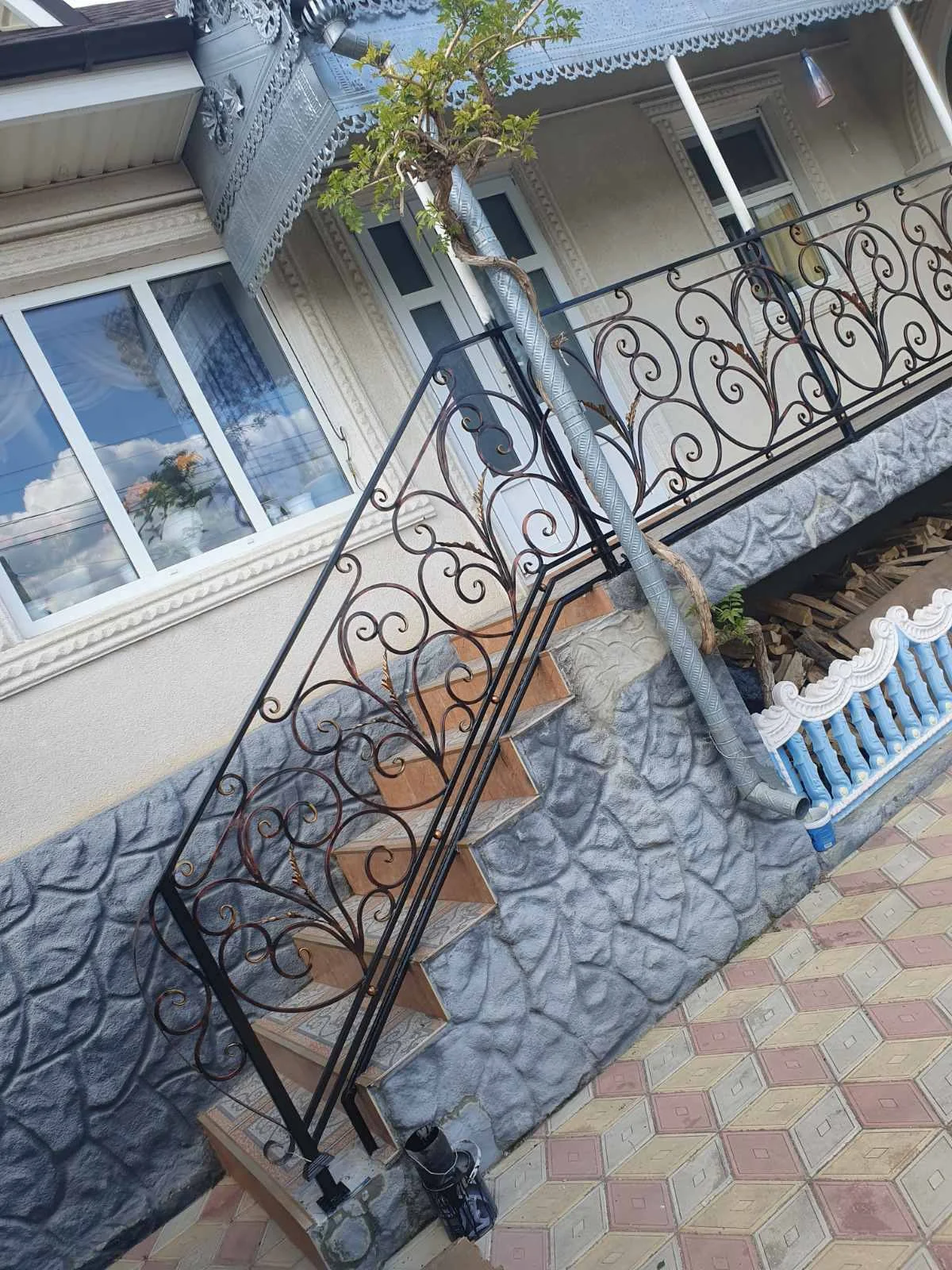 Balustradă pentru scară — model de referință BL402