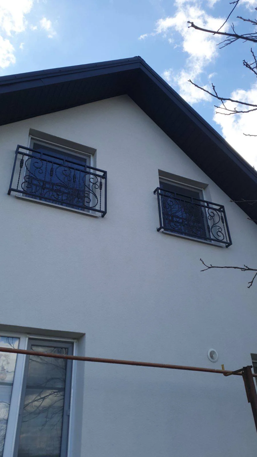 Balustradă metalică — model de referință BL404