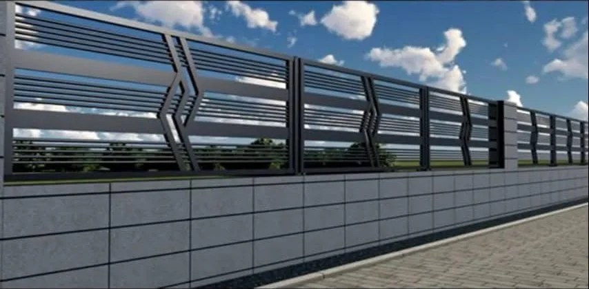 Balustradă metalică — model de referință BL432