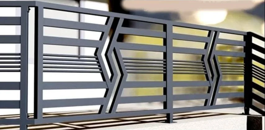 Balustradă metalică — model de referință BL437