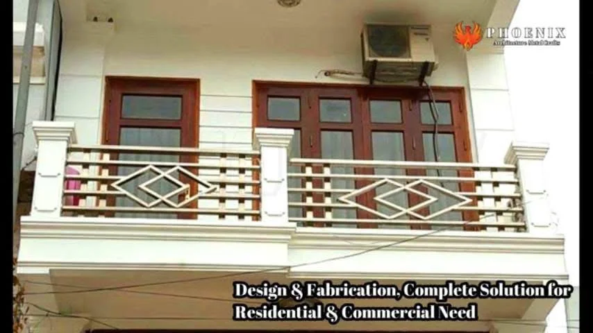 Balustradă metalică — model de referință BL442