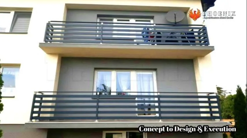 Balustradă metalică — model de referință BL443