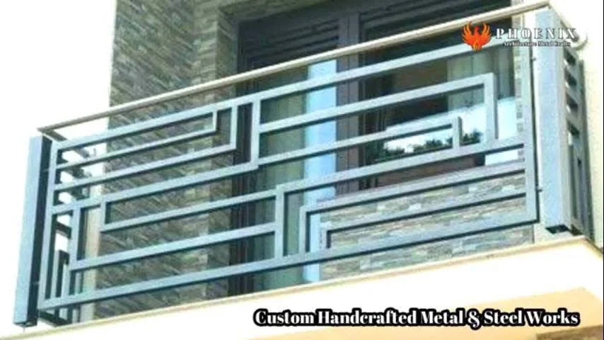 Balustradă metalică — model de referință BL447