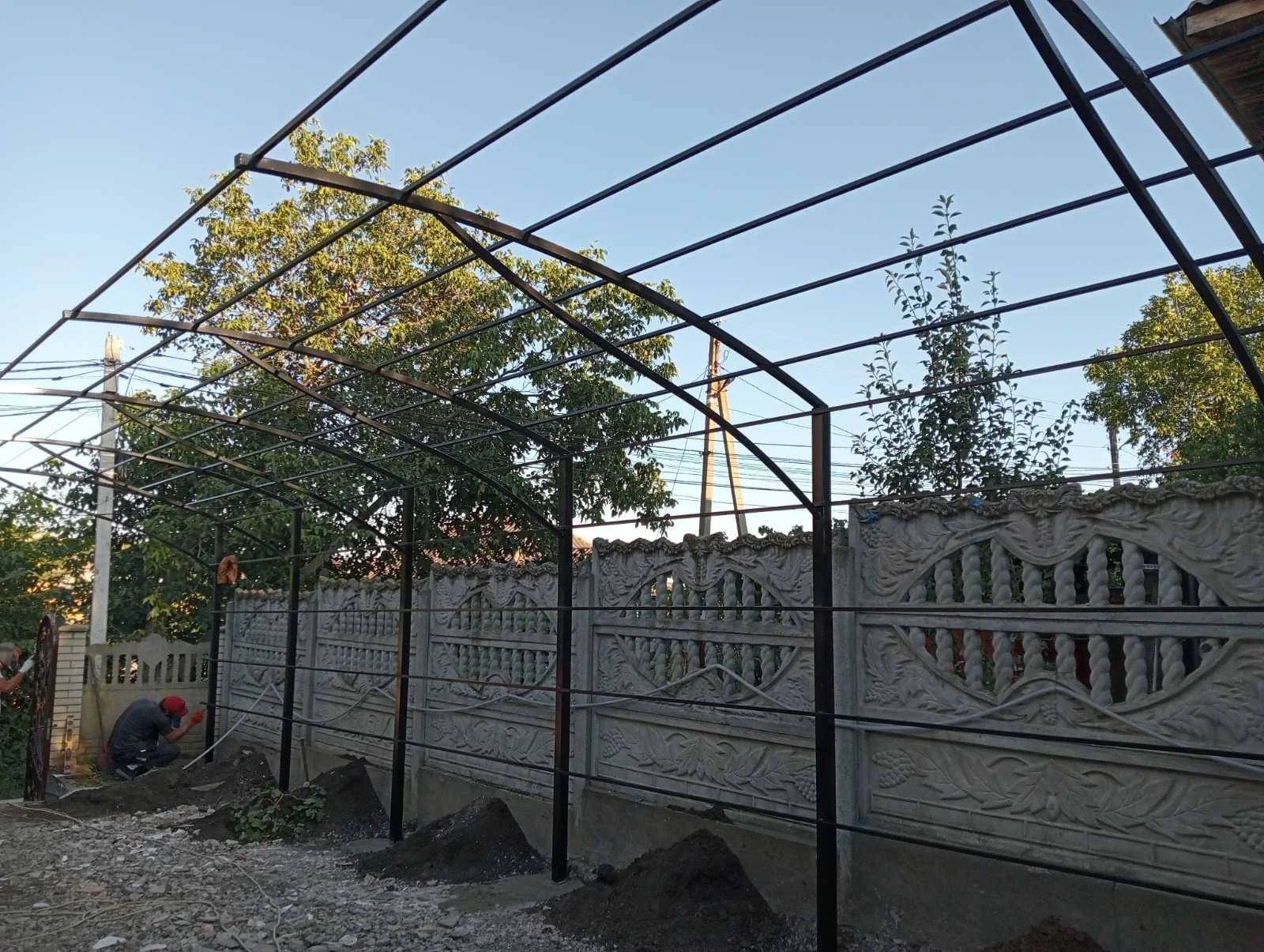 Copertină metalică — model de referință C263
