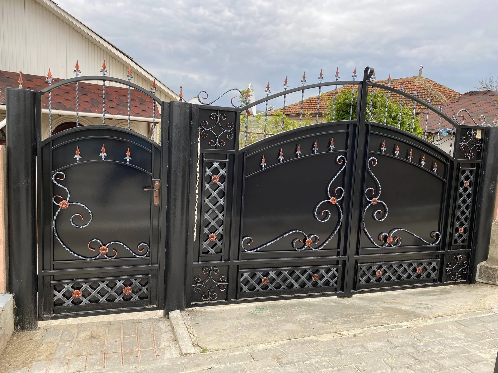 Porți P108 — fotografie din portofoliul gardporti.md