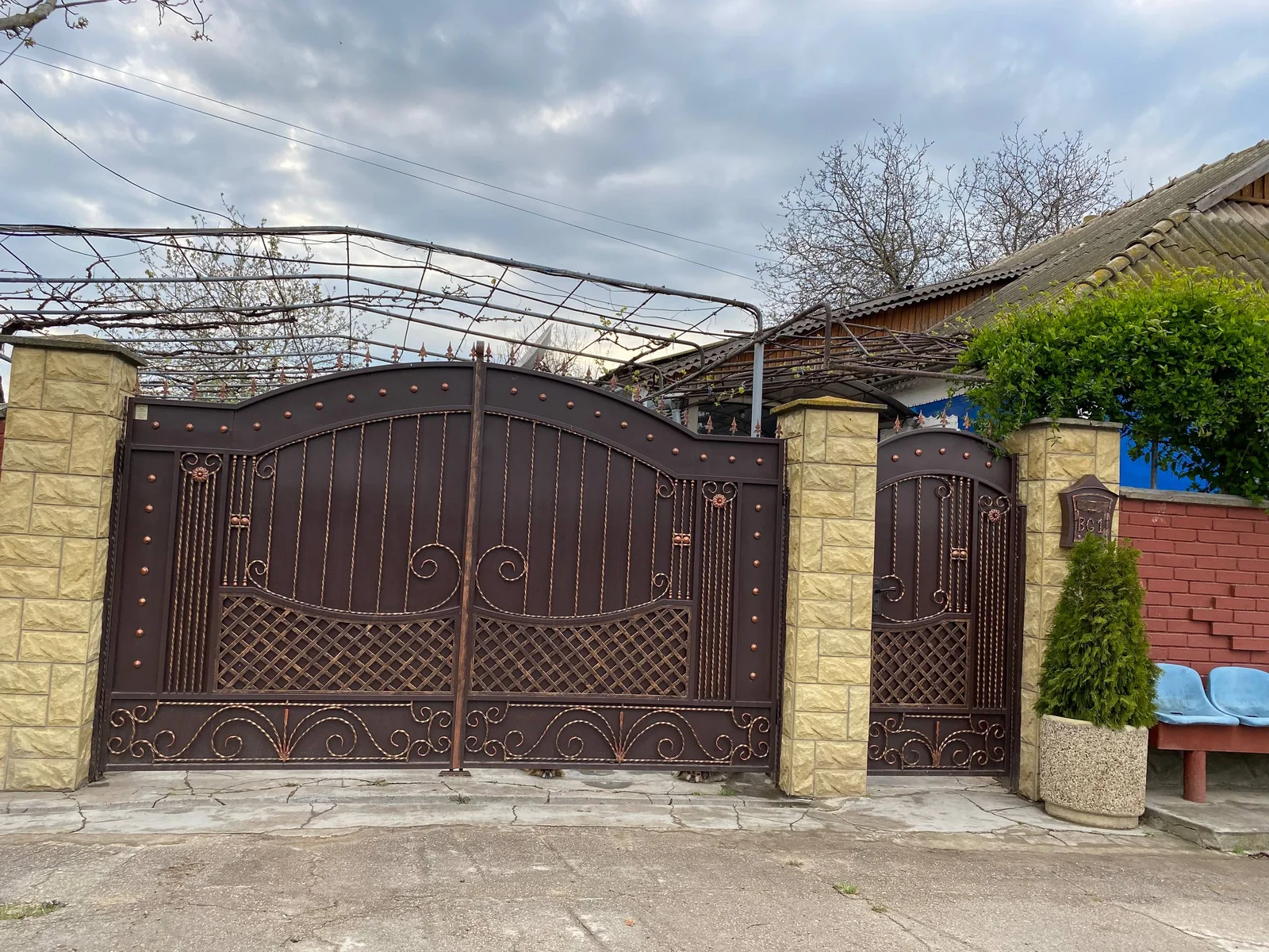 Porți P109 — fotografie din portofoliul gardporti.md