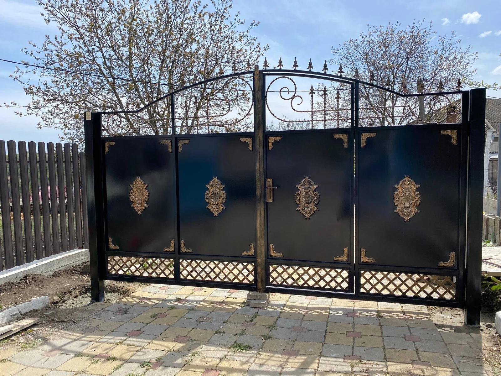Porți P110 — fotografie din portofoliul gardporti.md
