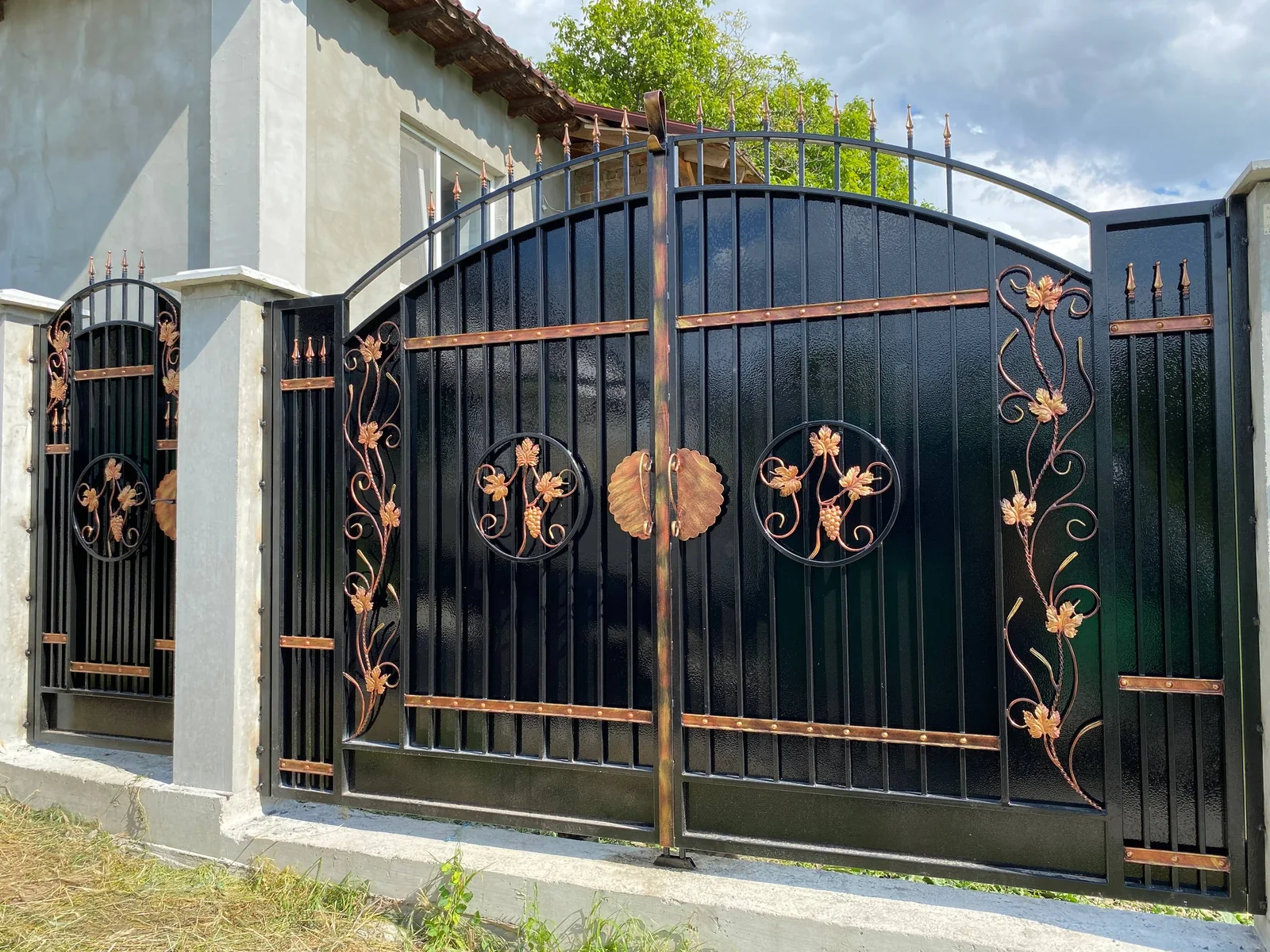 Porți P115 — fotografie din portofoliul gardporti.md