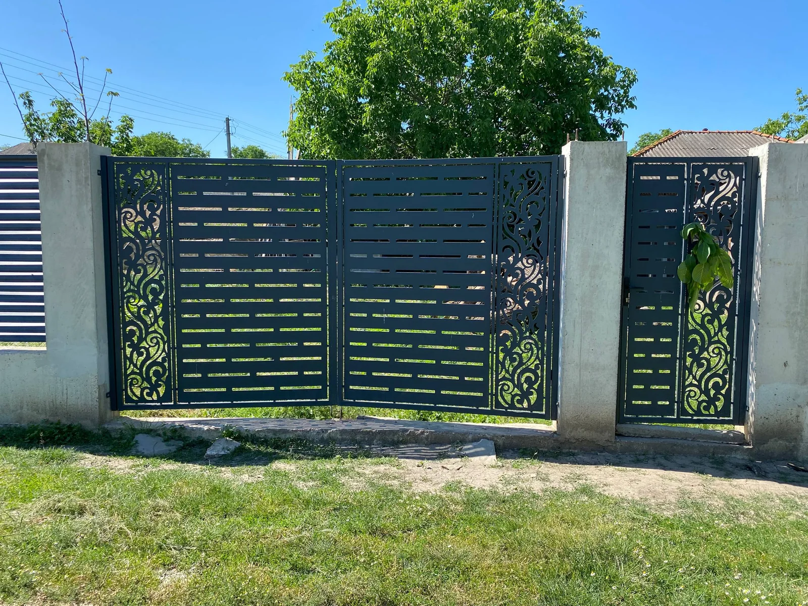 Porți P118 — fotografie din portofoliul gardporti.md