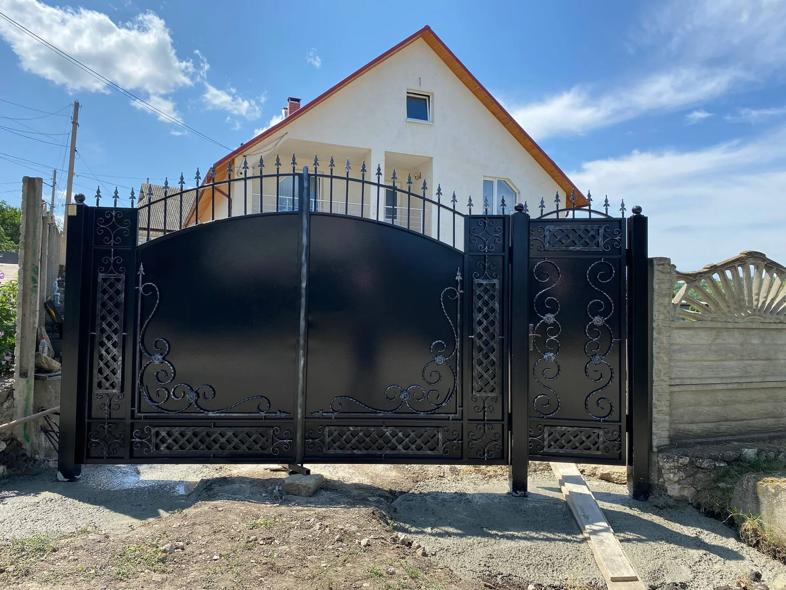 Porți P128 — fotografie din portofoliul gardporti.md