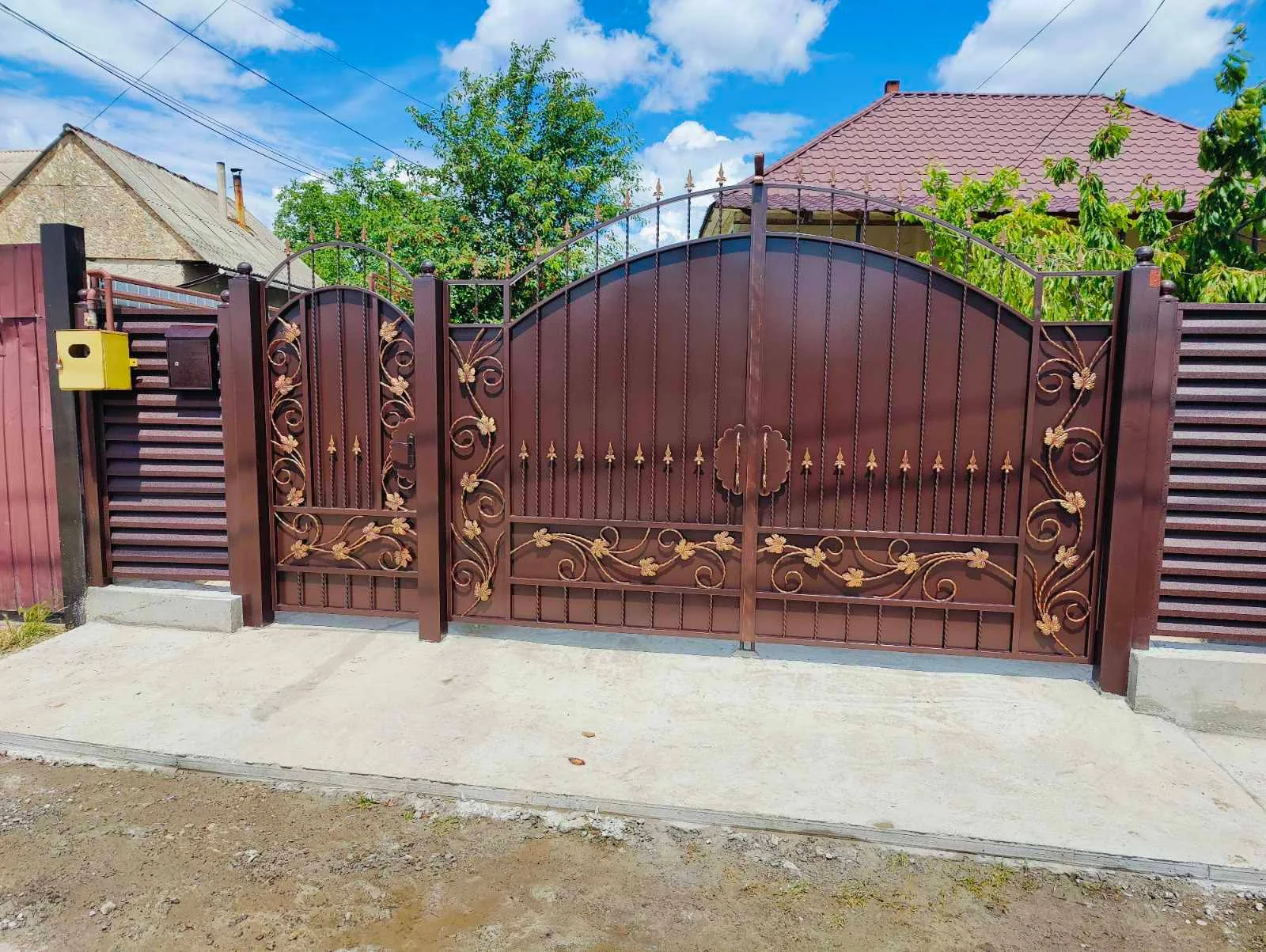 Porți P13 — fotografie din portofoliul gardporti.md