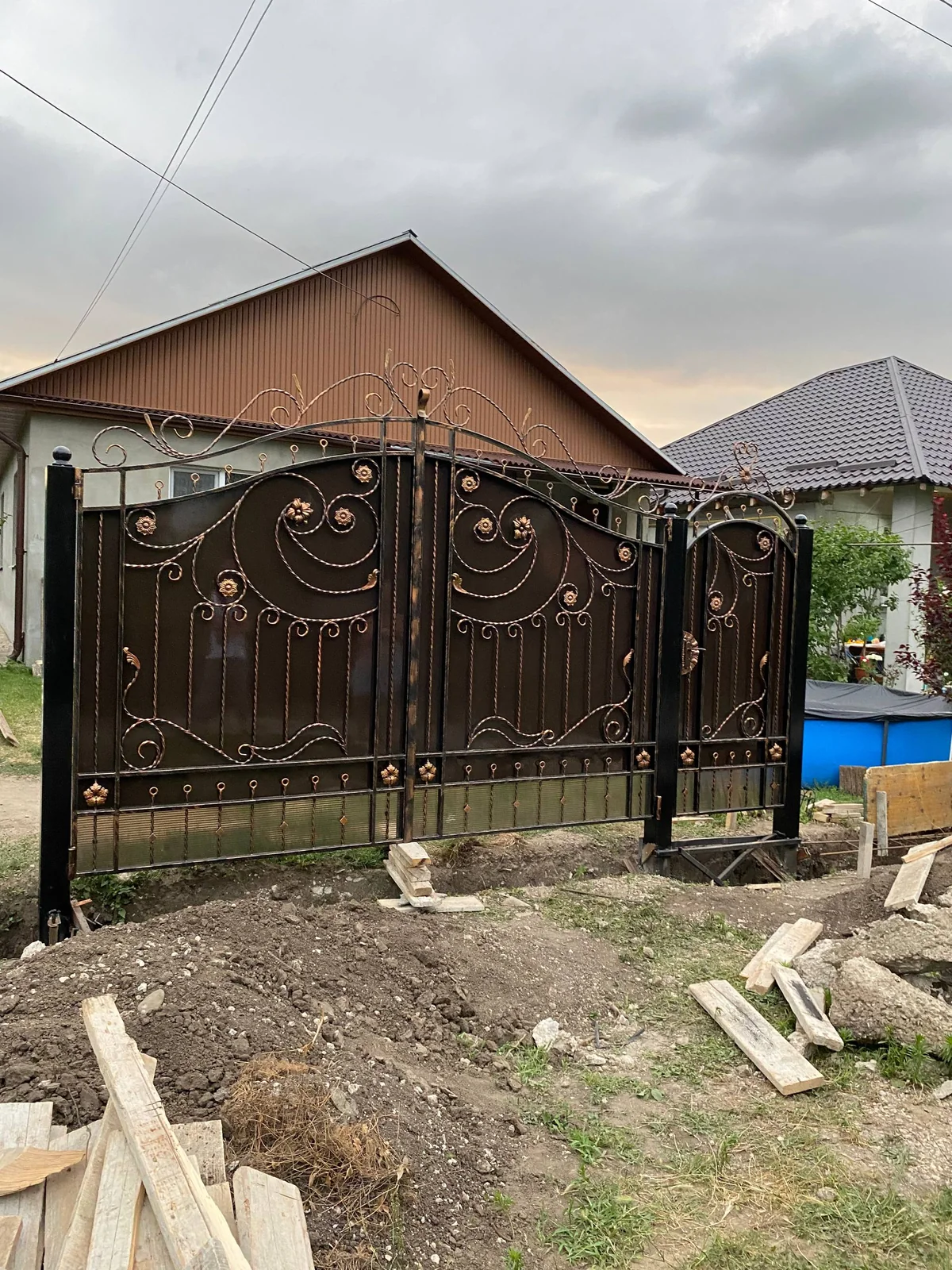 Porți P130 — fotografie din portofoliul gardporti.md
