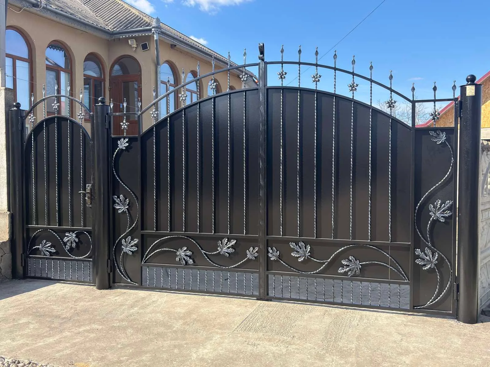Porți P14 — fotografie din portofoliul gardporti.md