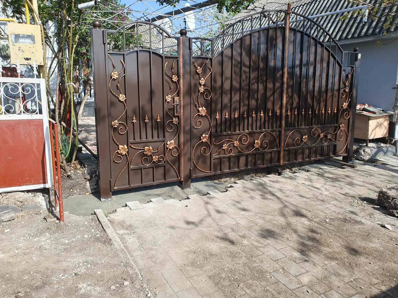 Porți P169 — fotografie din portofoliul gardporti.md