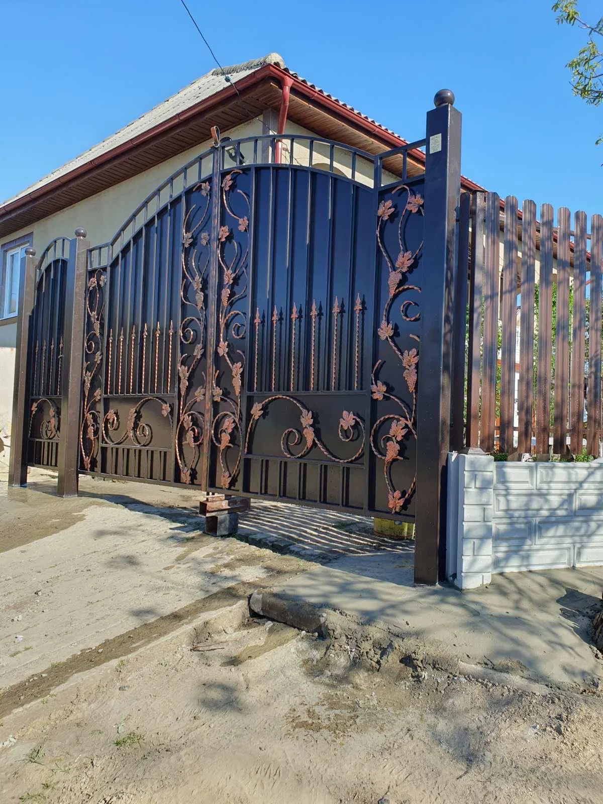 Porți P170 — fotografie din portofoliul gardporti.md