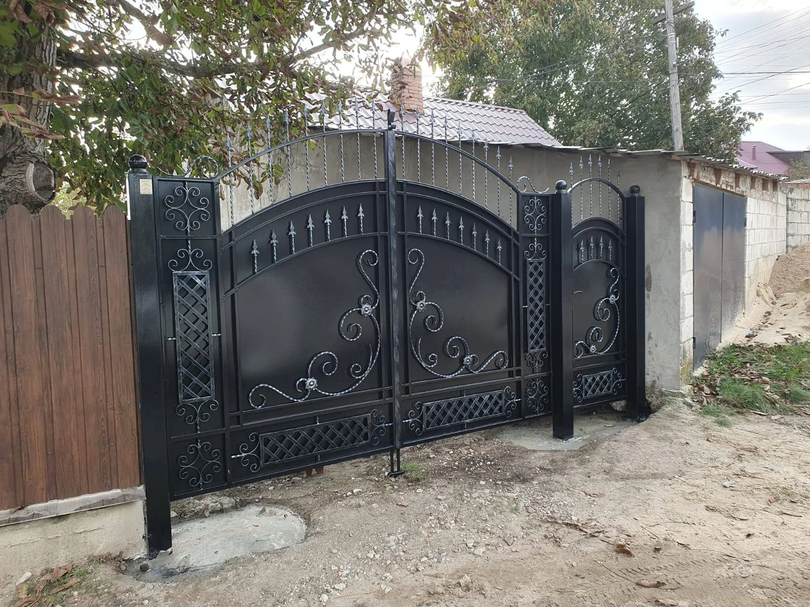 Porți P187 — fotografie din portofoliul gardporti.md
