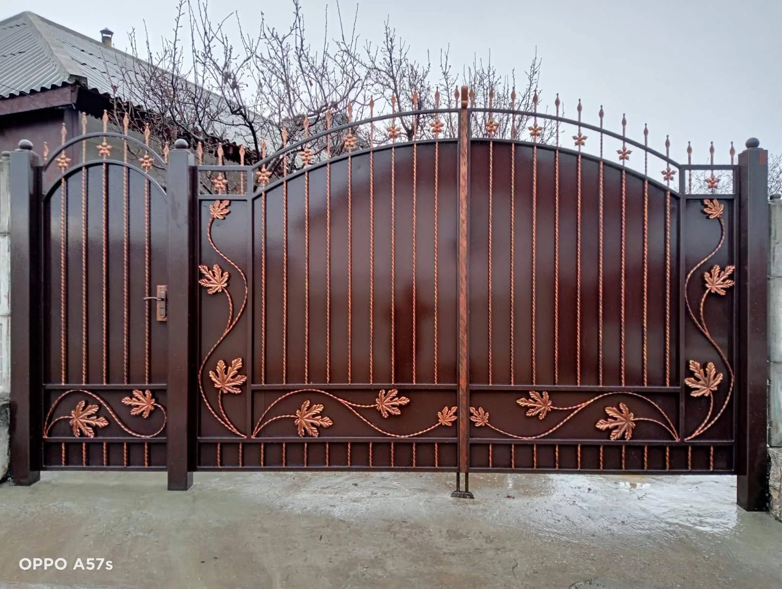 Porți P243 — fotografie din portofoliul gardporti.md