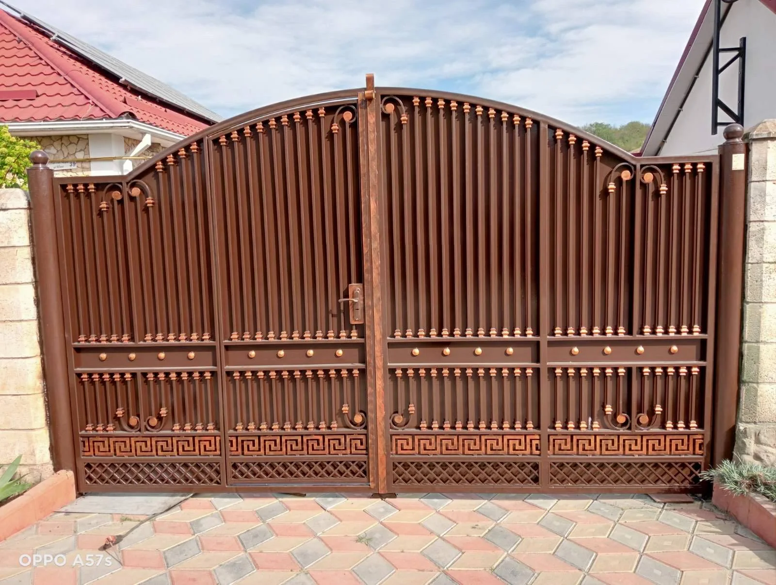 Porți P244 — fotografie din portofoliul gardporti.md