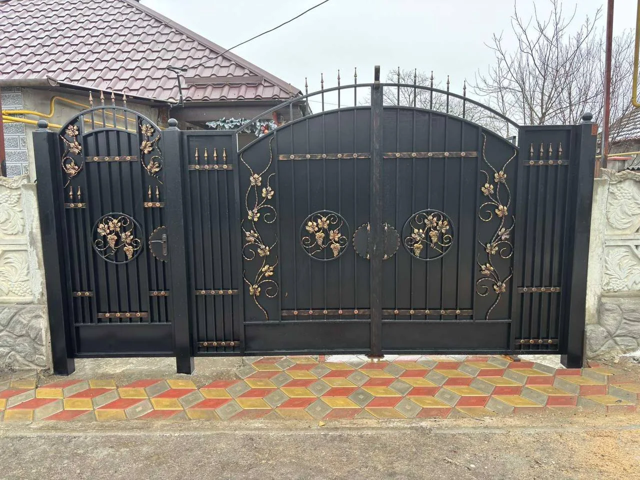 Porți P35 — fotografie din portofoliul gardporti.md