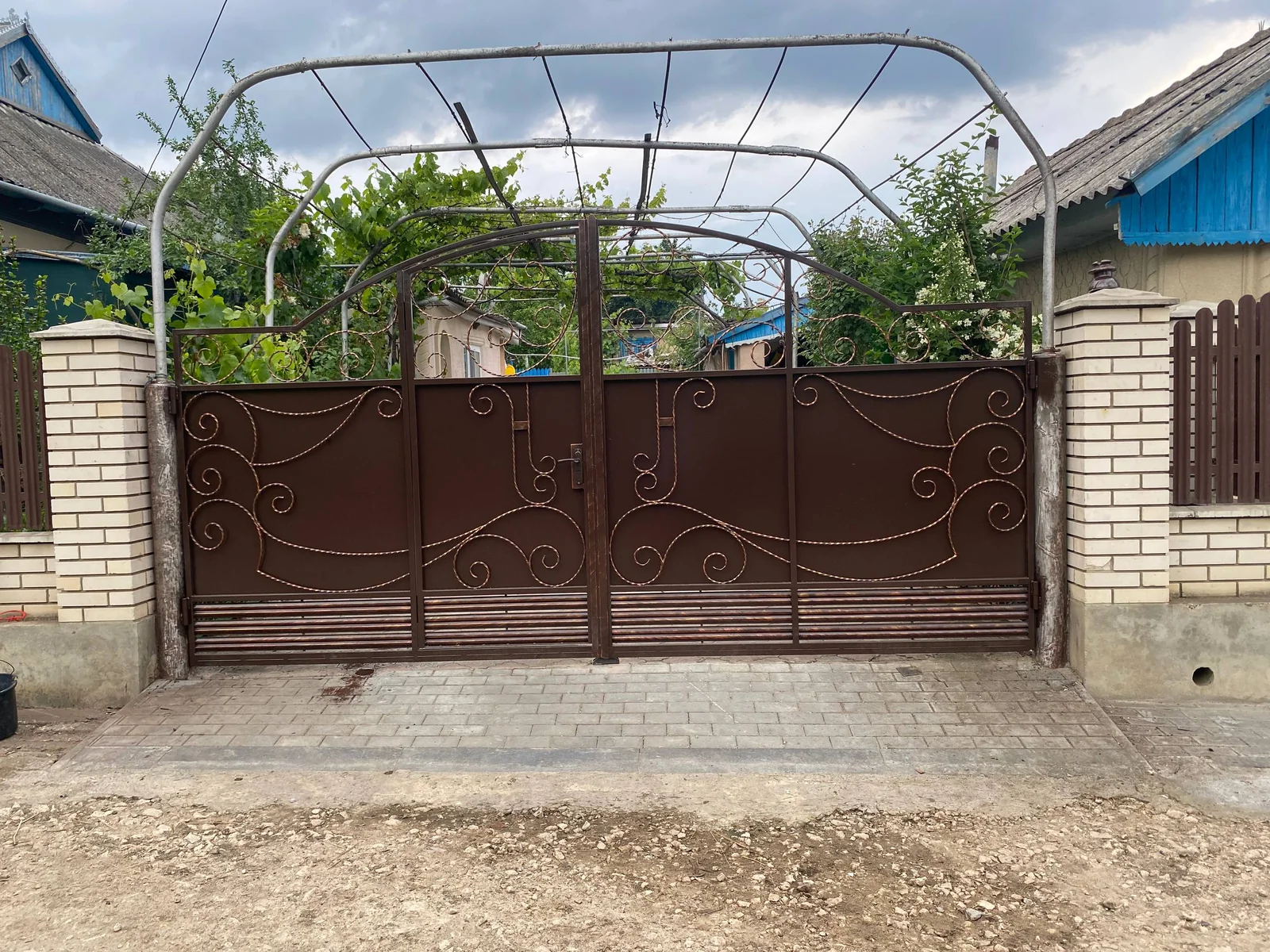 Porți P66 — fotografie din portofoliul gardporti.md