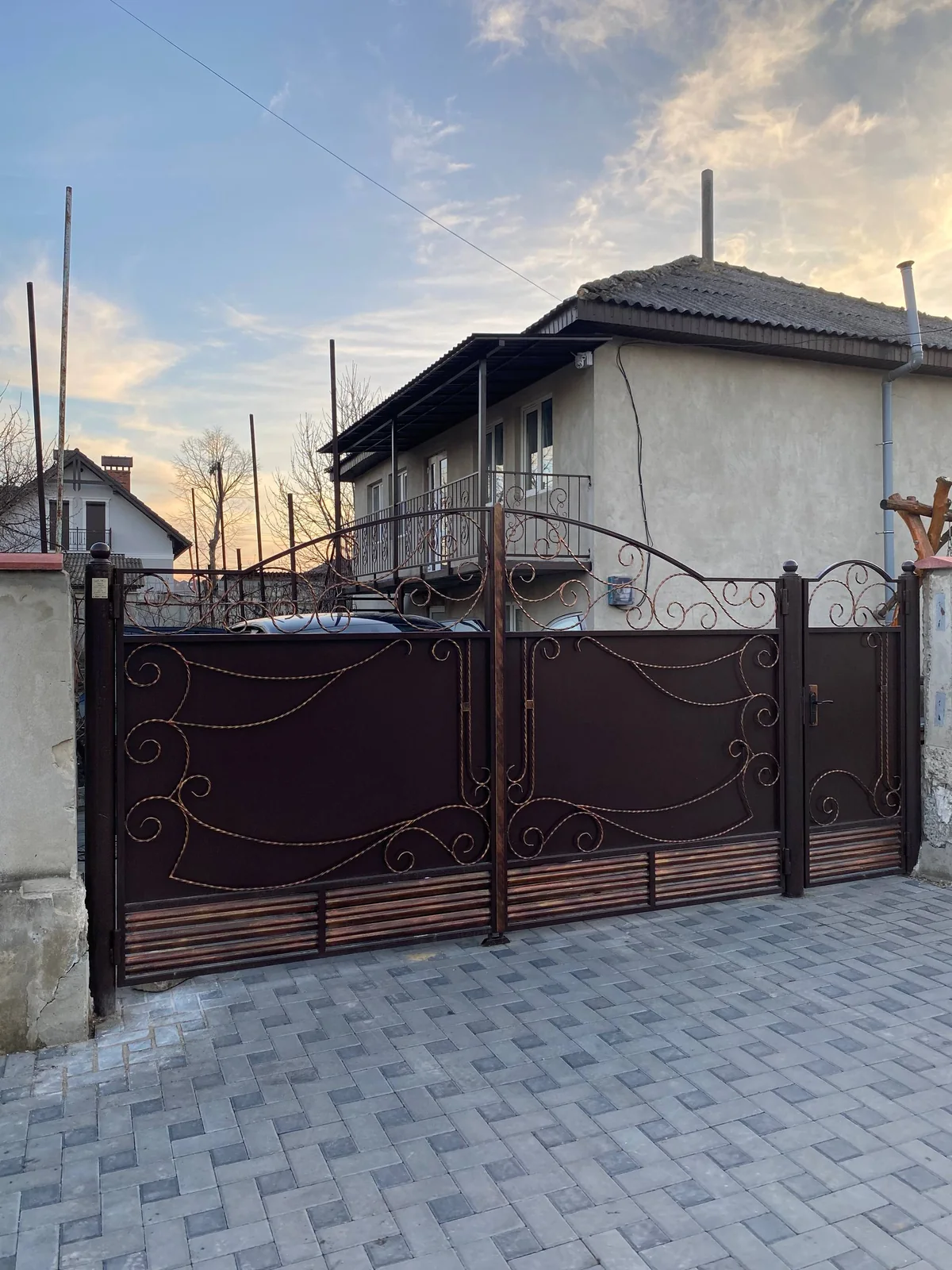 Porți P74 — fotografie din portofoliul gardporti.md