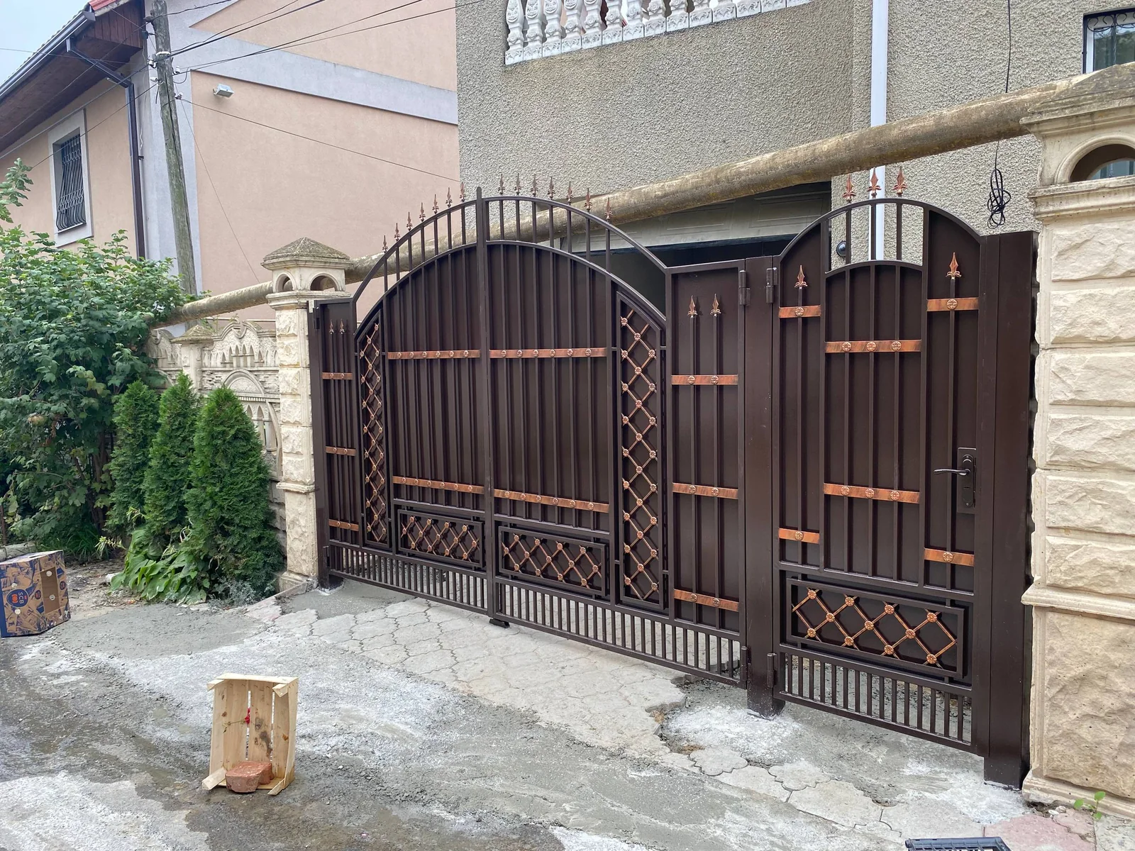 Porți P9 — fotografie din portofoliul gardporti.md